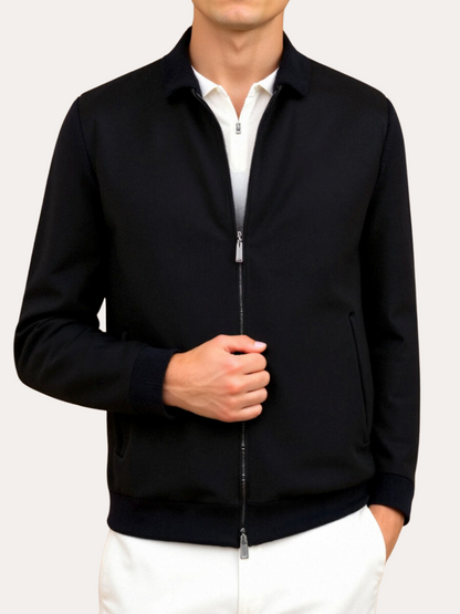 Veste à Col Polo