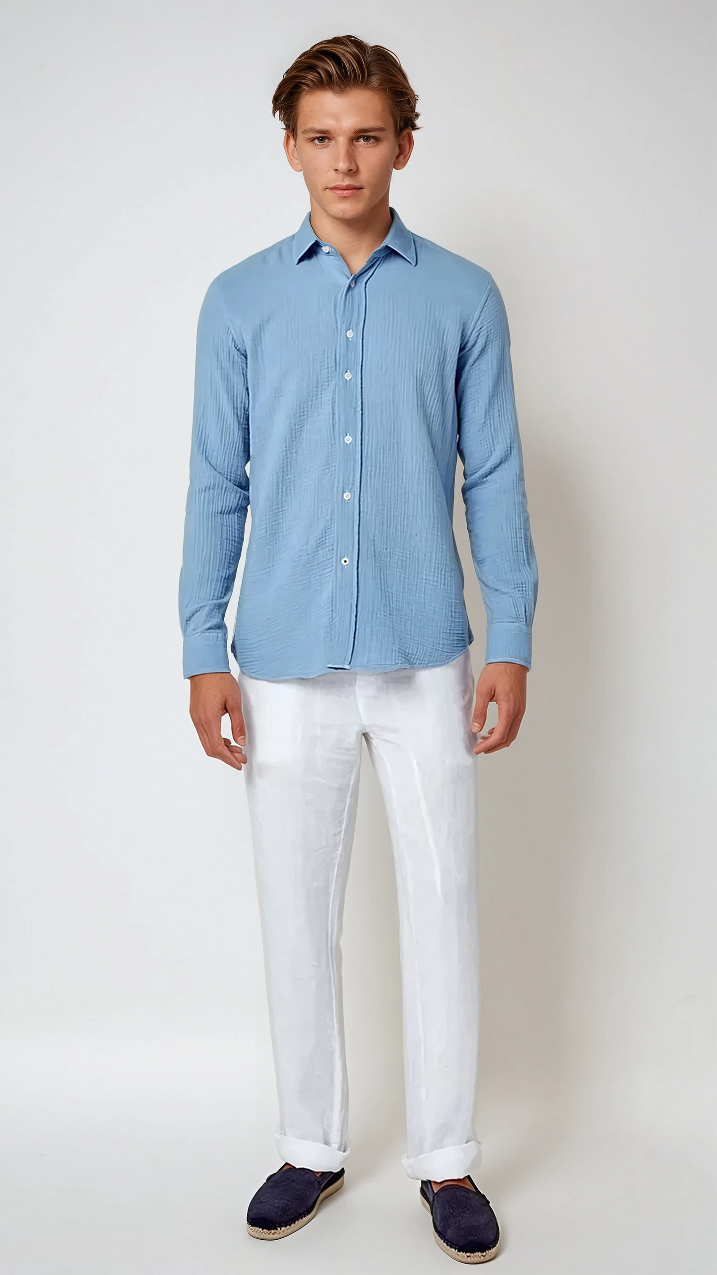 Pantalon en Lin - Blanc