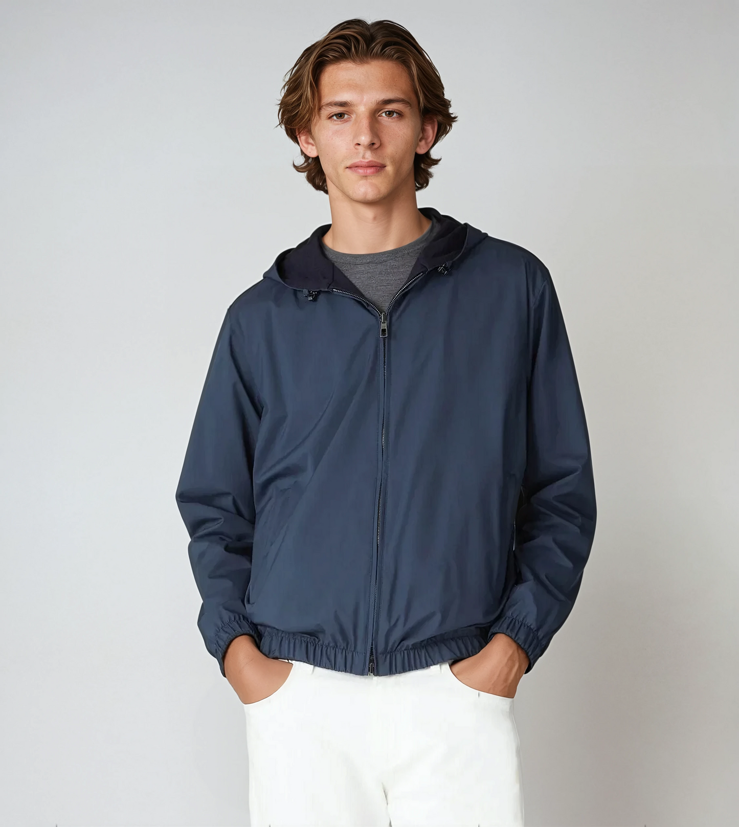 Blouson Réversible  – Bleu Marine