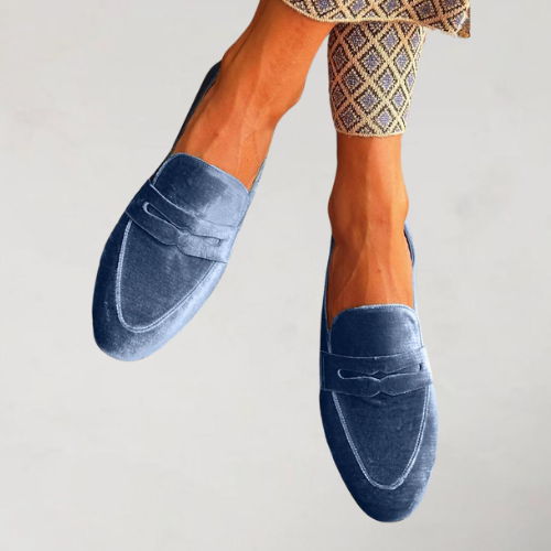Dubois™ | Mocassins patchwork en velours