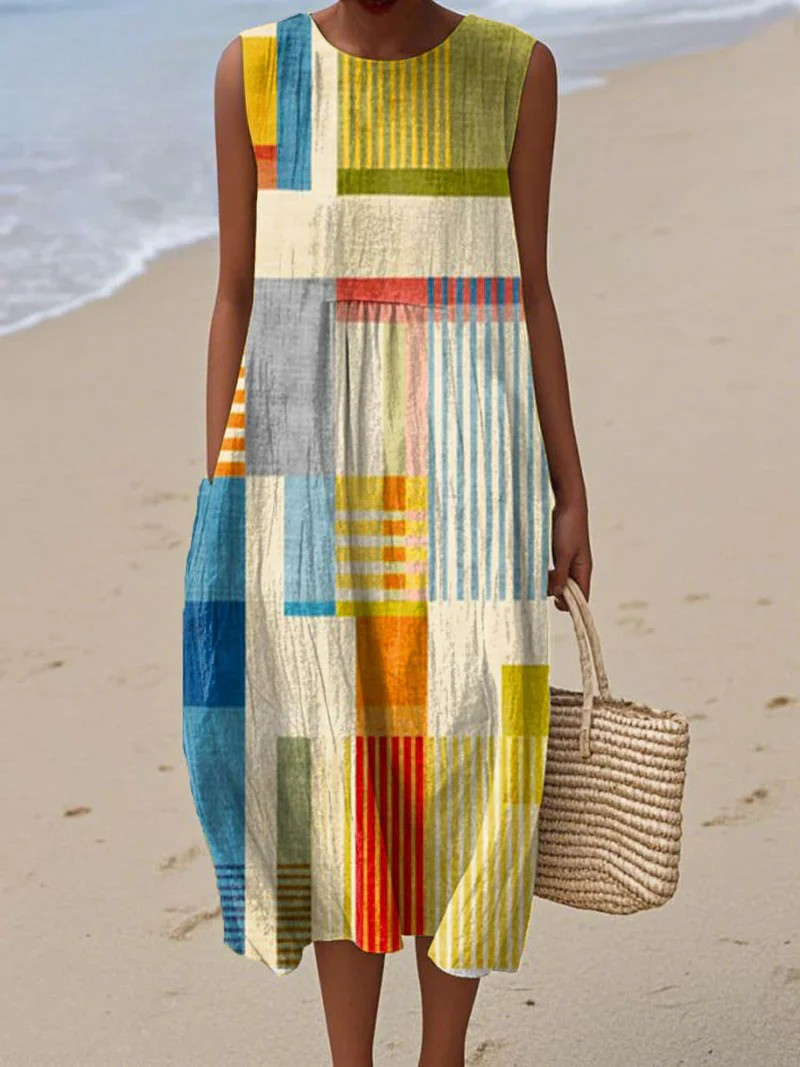 Dubois™ | Robe Patchwork Moderne