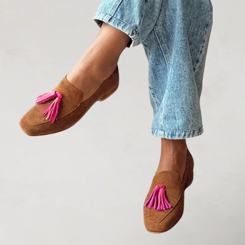 Dubois™ | Mocassins colorblock à bout carré