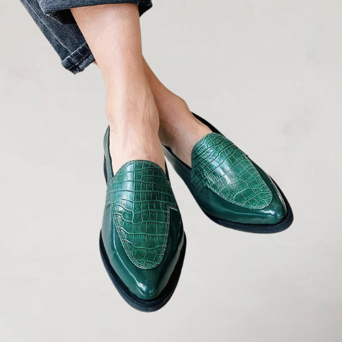 Dubois™ | Mocassins patchwork à bout pointu