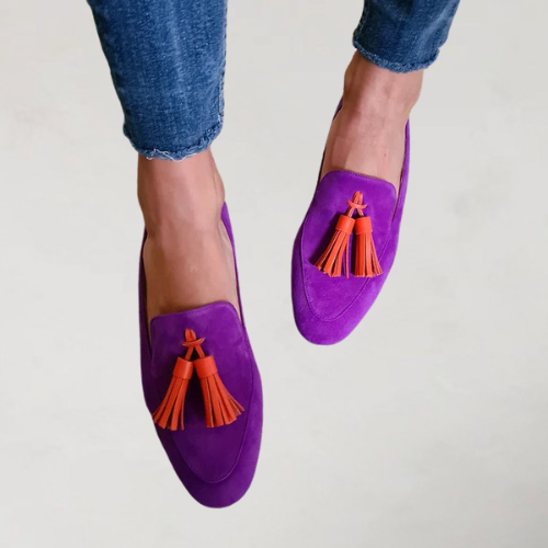 Dubois™ | Mocassins en suède avec pampilles