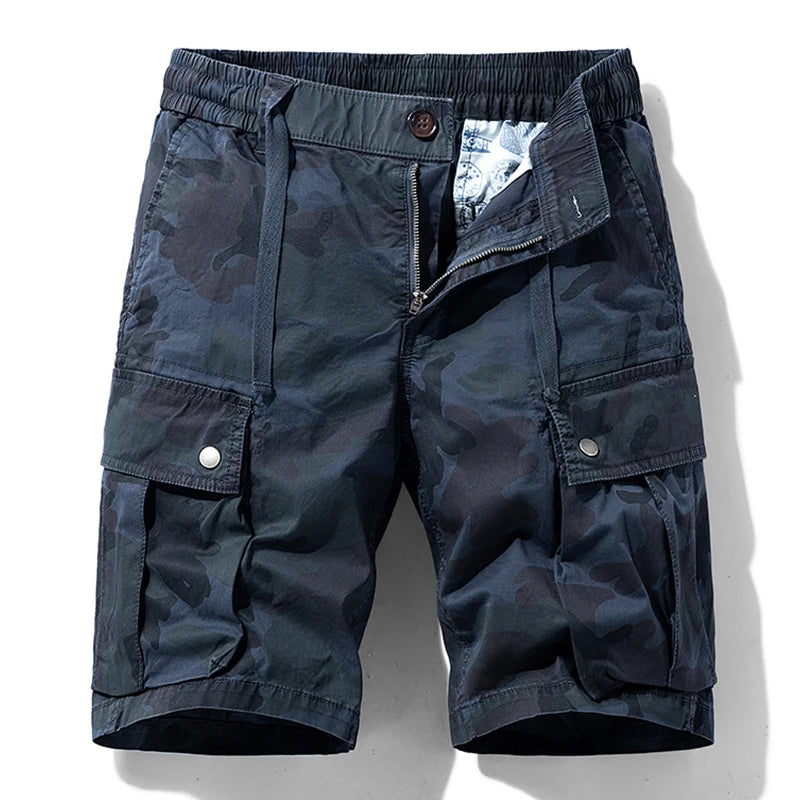 Marcel – Short Cargo Camouflage Décontracté