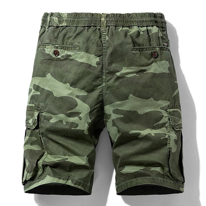 Marcel – Short Cargo Camouflage Décontracté