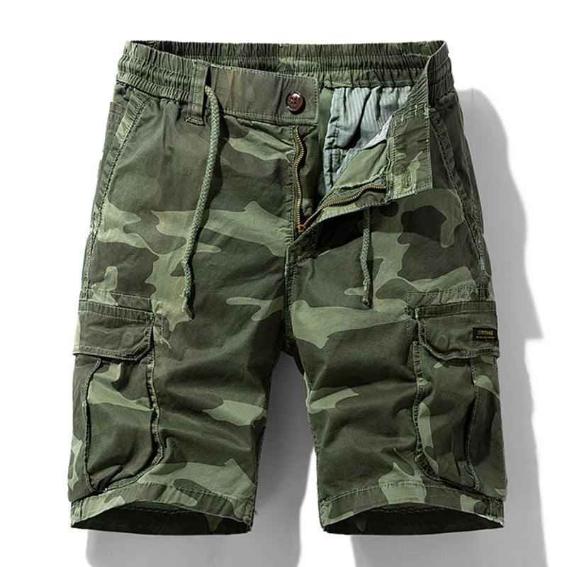 Marcel – Short Cargo Camouflage Décontracté
