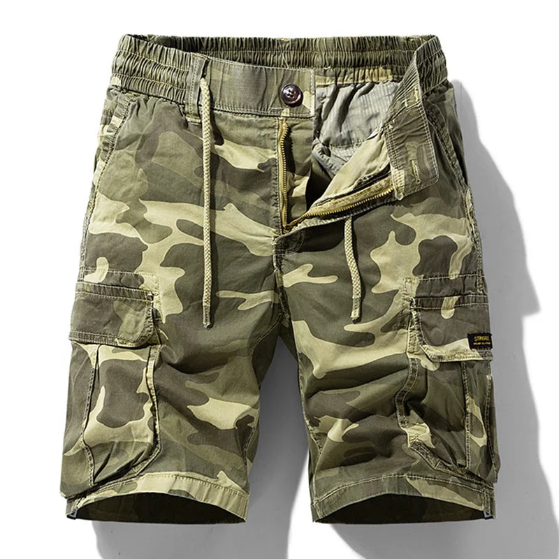 Marcel – Short Cargo Camouflage Décontracté