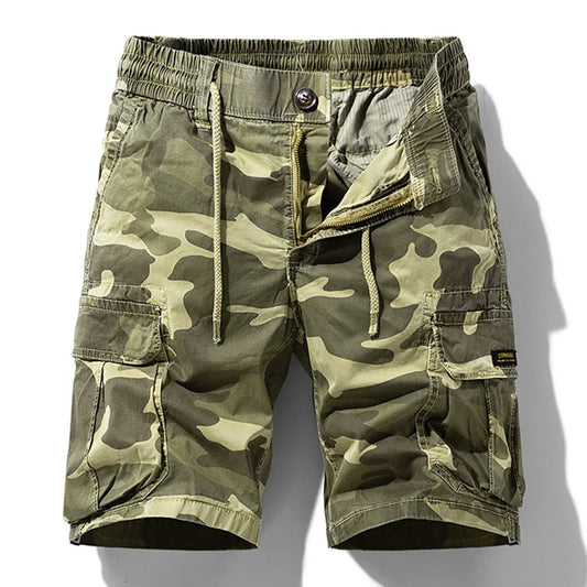 Marcel – Short Cargo Camouflage Décontracté