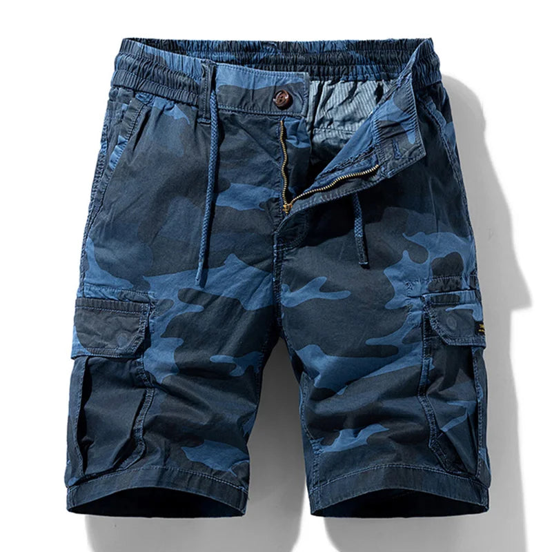 Marcel – Short Cargo Camouflage Décontracté