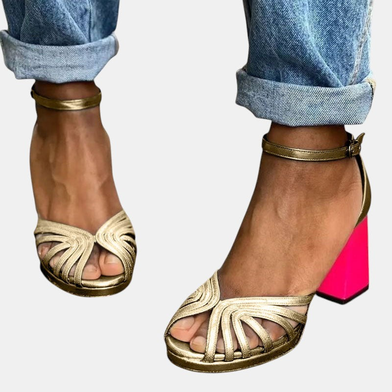 Dubois™ | Sandales Classiques avec Bride Dorée