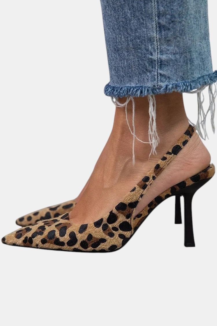 Dubois™ | Escarpins Slingback Léopardés